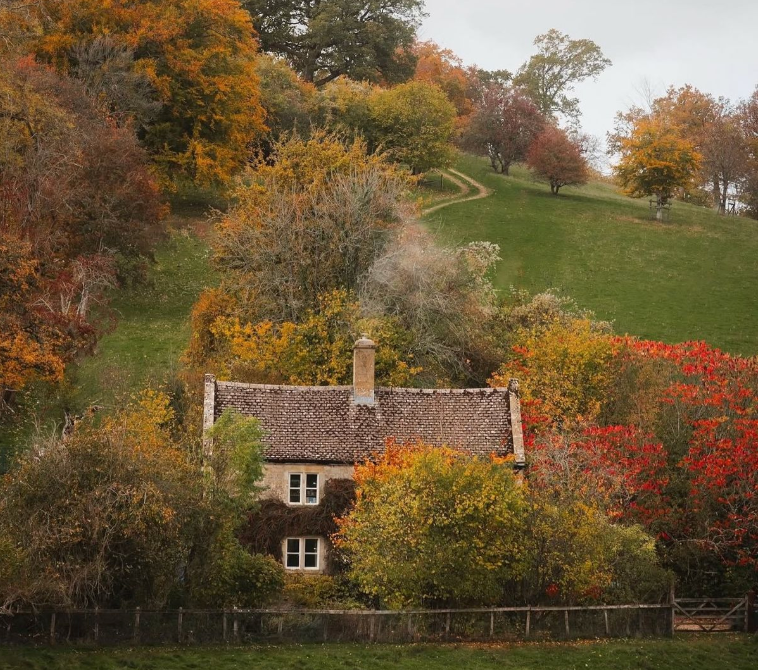 autumn in Costwolds