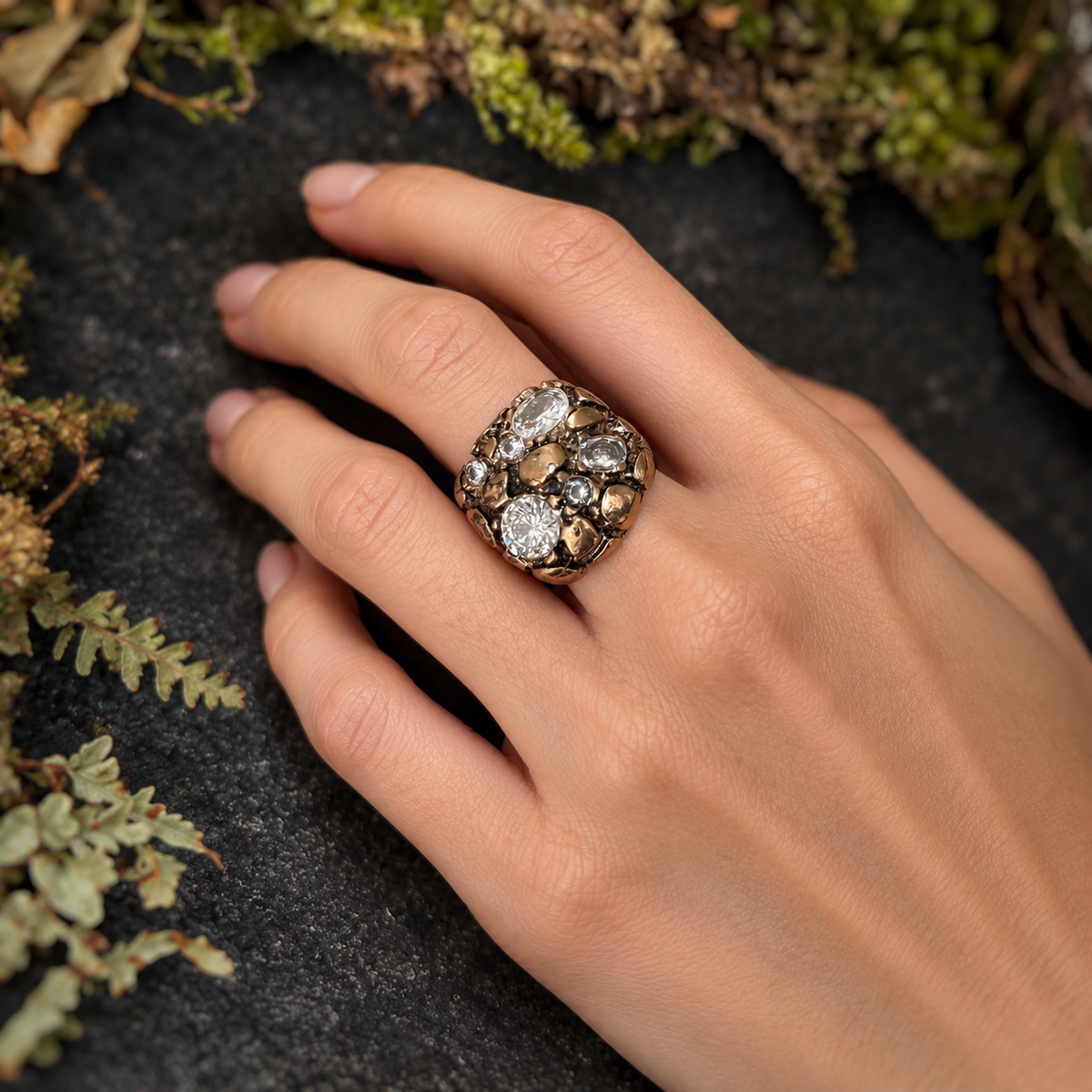 Anello Notte stellata