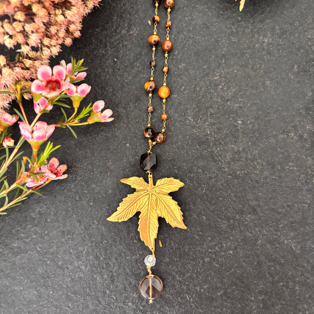 Collana Foglia di Acero