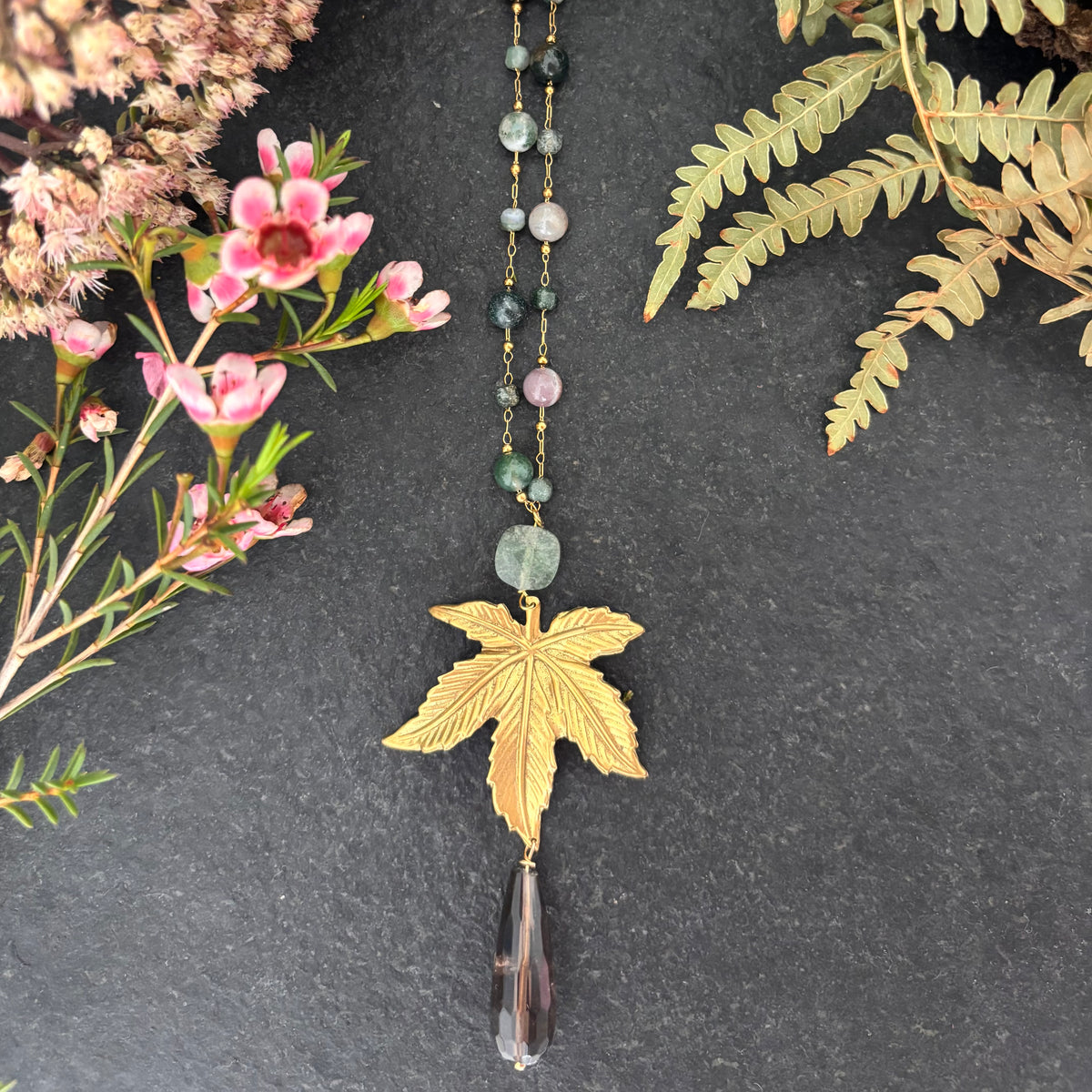 Collana Foglia di Acero