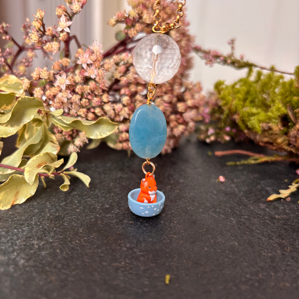 Collana Volpe azzurra