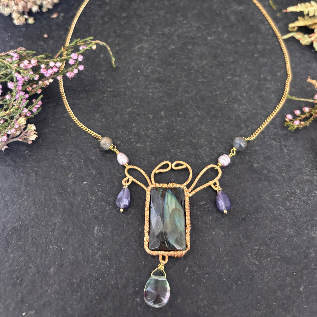 Collana Labradorite