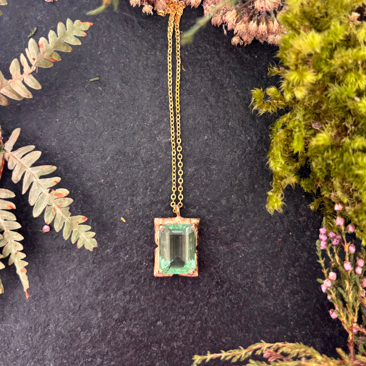 Ciondolo Fluorite