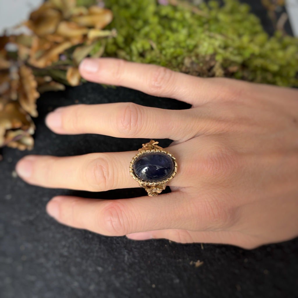 Anello Iolite