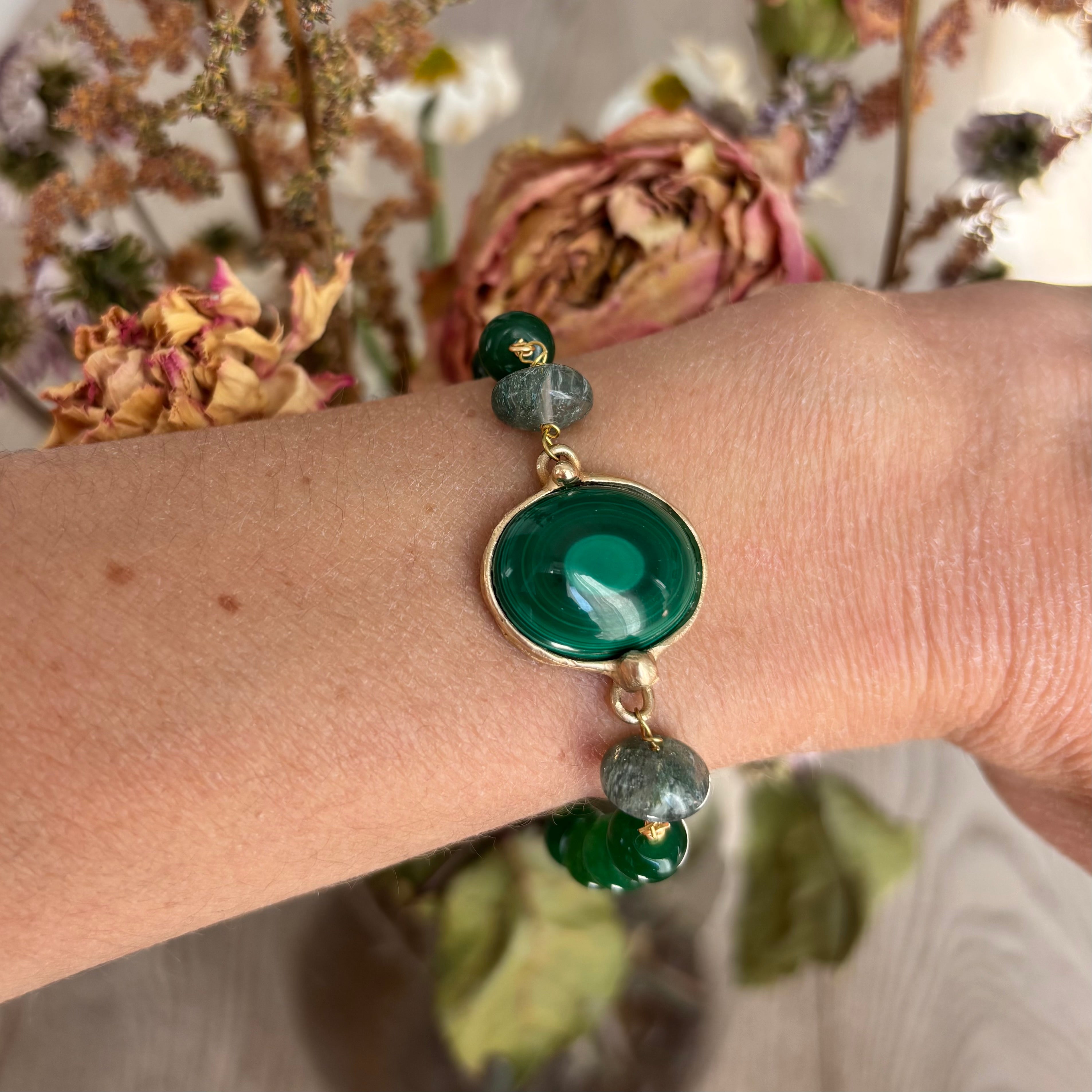 Bracciale Malachite