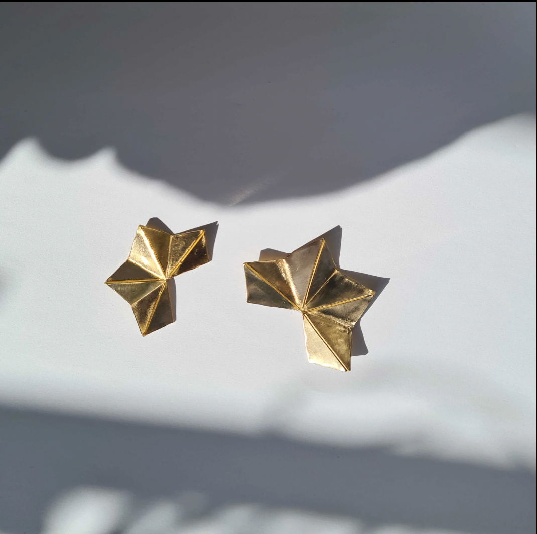 Orecchino Origami