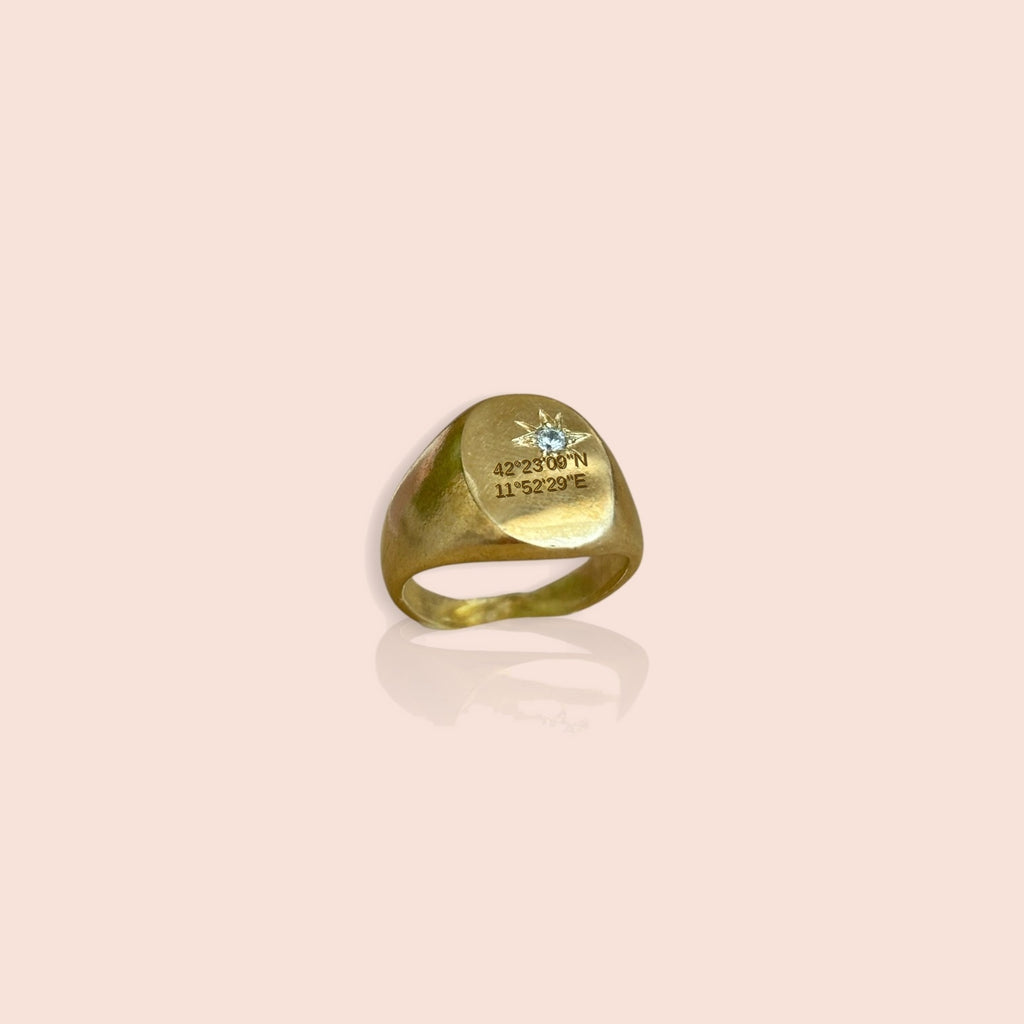 Anello Chavalier Rosa dei venti