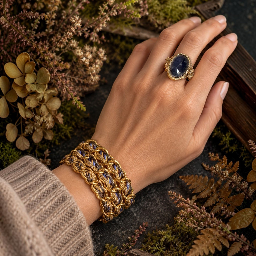 Anello Iolite