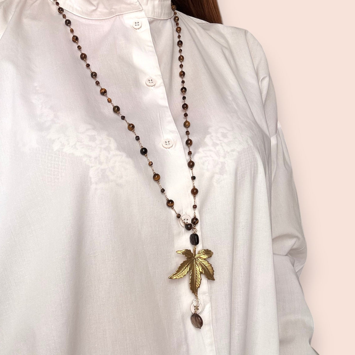 Collana Foglia di Acero