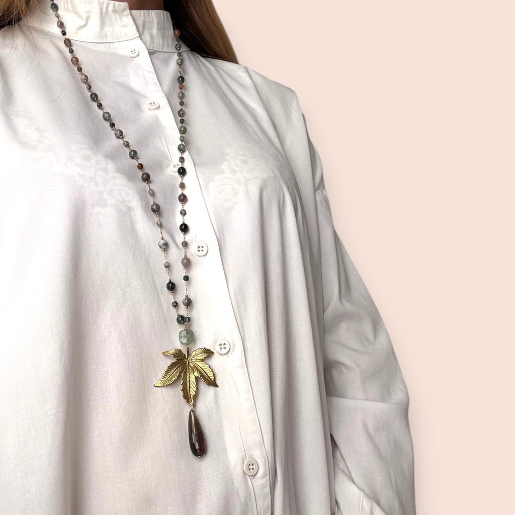 Collana Foglia di Acero