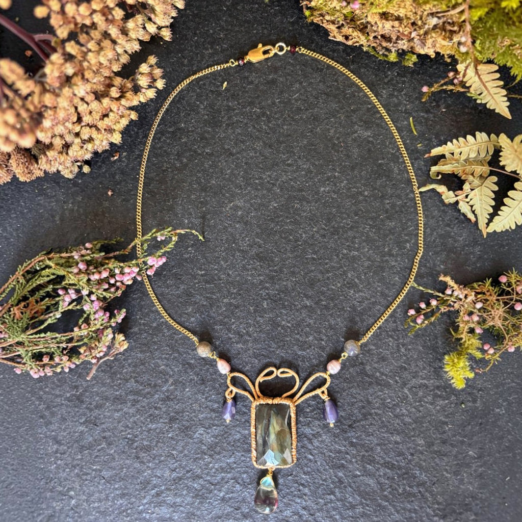 Collana Labradorite