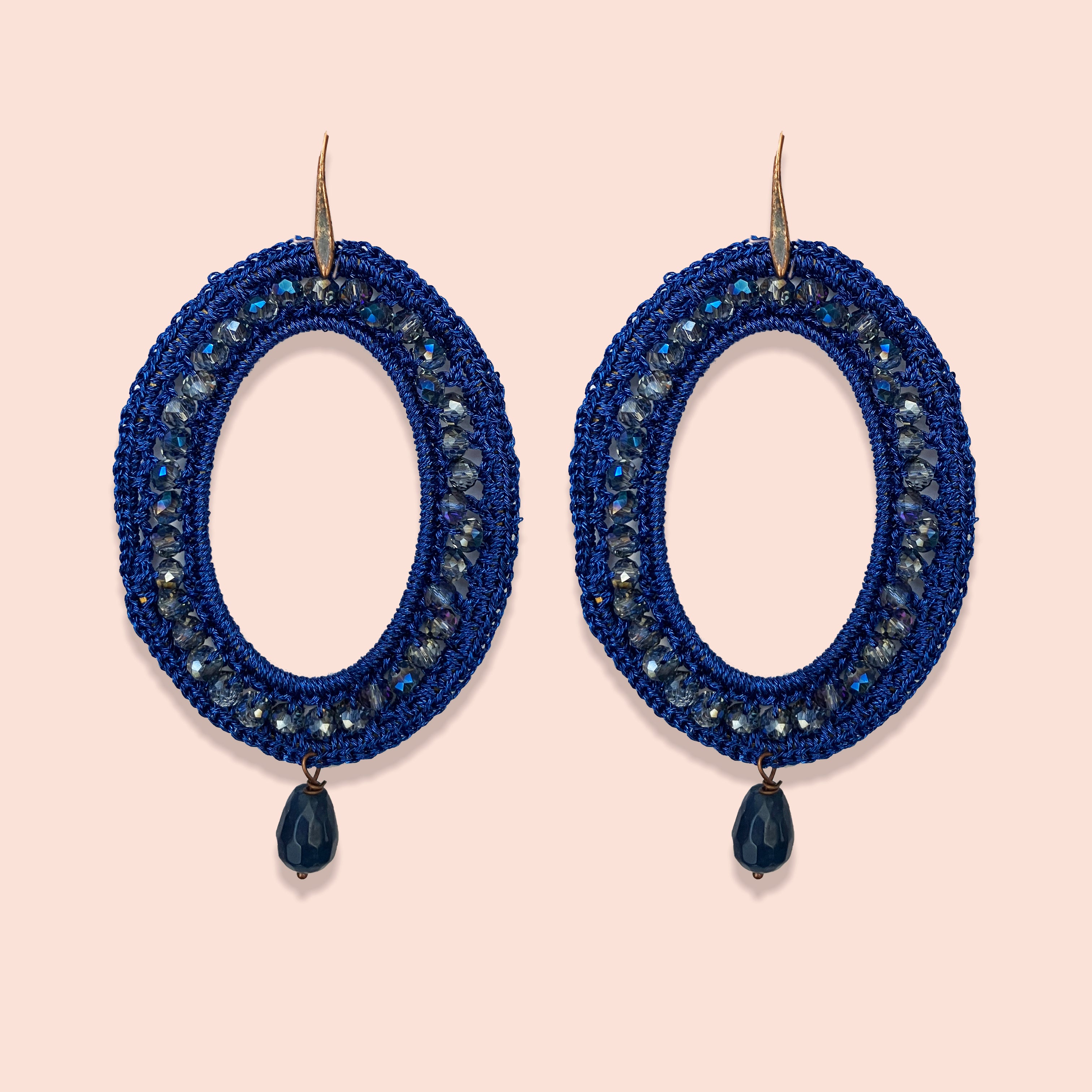 Orecchini pizzo tondi