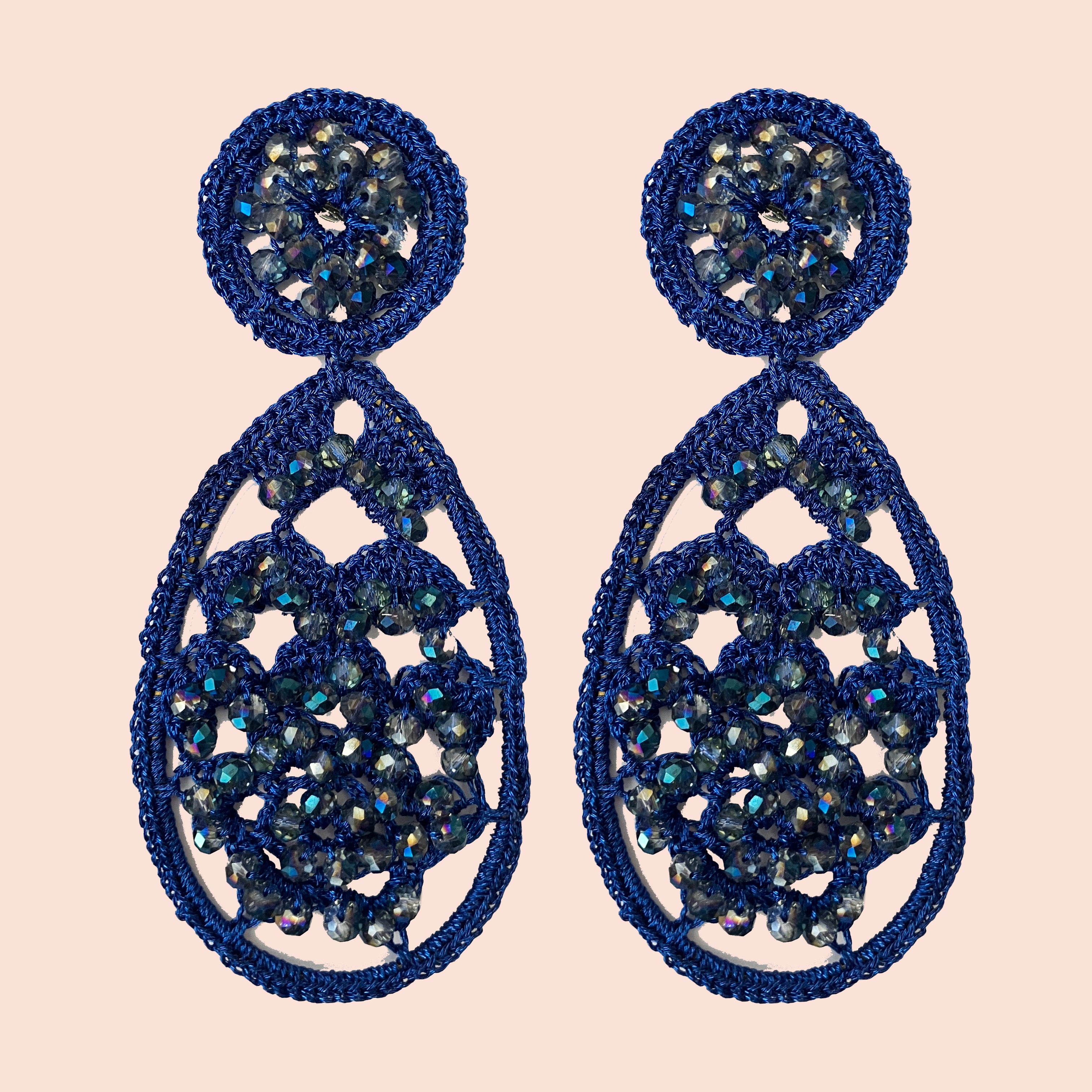 Orecchini pizzo double