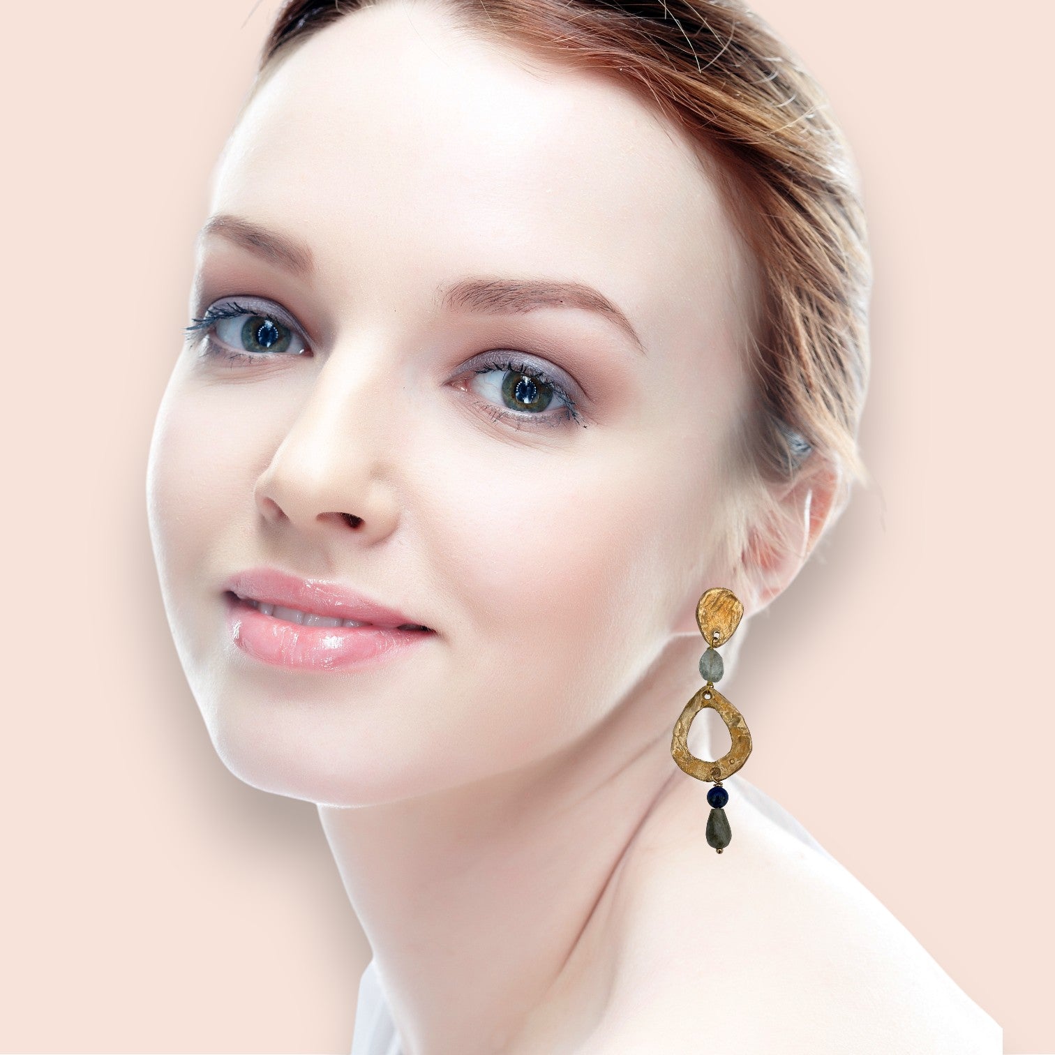 Orecchino Chandelier corto